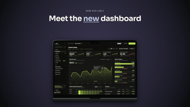Hero push-in mockup template