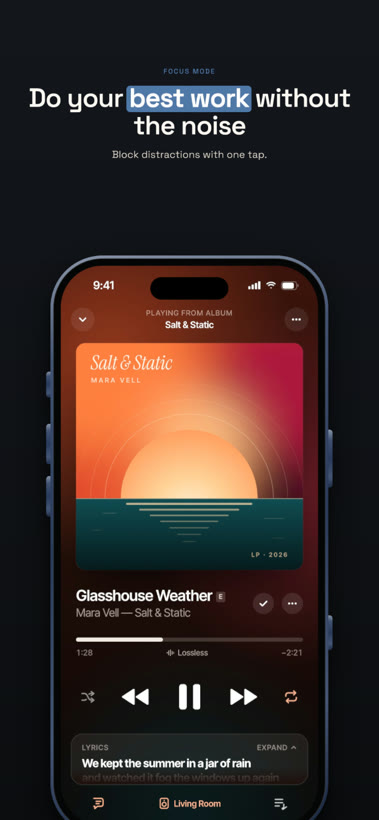 App Store · Midnight mockup template
