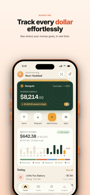 App Store · Warm mockup template