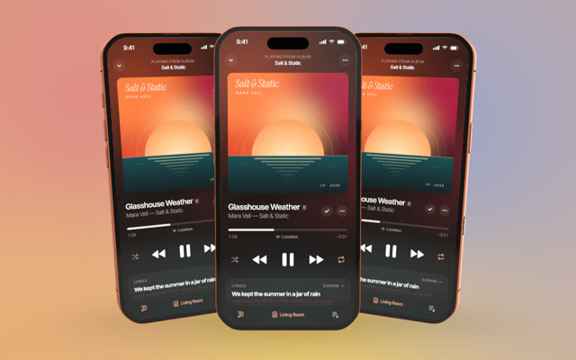 iPhone Trio mockup template