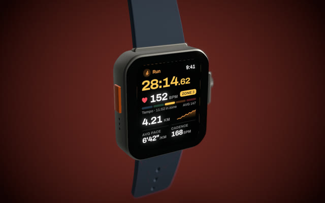 On the Wrist mockup template